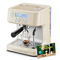Máquina de Espresso CASABREWS Ultra 20 Bar com Espumador de Leite e Display LCD Máquina de Espresso CASABREWS Ultra 20 Bar com Espumador de Leite e Display LCD