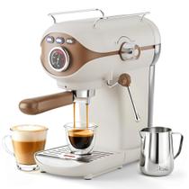 Máquina de Espresso XIXUBX 20 Bar com Espumador de Leite e Controle PID Máquina de Espresso XIXUBX 20 Bar com Espumador de Leite e Controle PID