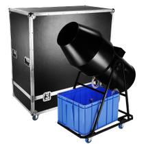 Máquina De Espuma Canhão 3000W 220V Com Case De Rodinhas Para Festas Foam Jet 3000 Luminos