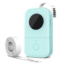 Máquina de etiquetas Phomemo D30 Bluetooth Thermal Green com fita
