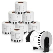 Máquina de etiquetas Tape MarkDomain DK-2205 6,2 cm x 30,5 m 8 rolos