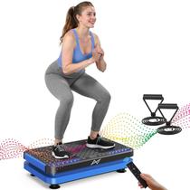 Máquina de Exercício AXV Plataforma Vibratória com Elásticos e Controle Remoto Máquina de Exercício AXV Plataforma Vibratória com Elásticos e Controle Remoto