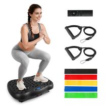 Máquina de Exercício com Plataforma Vibratória FURFAST, capacidade de 204 kg