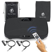 Máquina de exercícios com placa de vibração DaretoThrive Portable