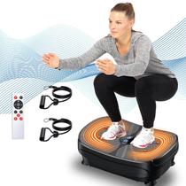 Máquina de Exercícios com Placa de Vibração LERTIN - Compacta e Portátil