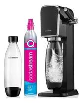 Máquina De Fazer Água Gasosa Com Gás Sodastream Art - Preta