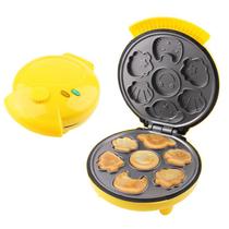 Máquina De Fazer Bolinho Cake Mini Waffle Bichinhos Elétrica - perseidas