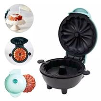 Máquina De Fazer Bolos Dash Mini Bundt Assadeira Elétrica Prática Antiaderente