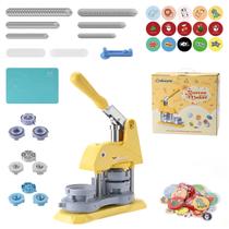 Máquina de Fazer Botões Maksone - 2,54cm, 3,17cm e 5,72cm + Suprimentos