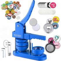 Máquina de fazer bottons nice2have Kit de pinos 2,25" Azul