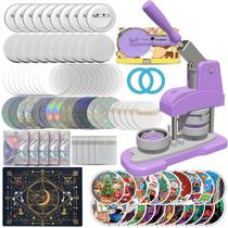 Máquina de Fazer Bottons ppttoodd 58 mm Kit DIY com Peças
