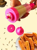Máquina de Fazer Churros Fácil Caseiro Manual - Cores Sortidas