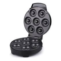 Máquina de fazer donuts Cake Maker 4 slots 220V 1000W preta Máquina de fazer donuts Cake Maker 4 slots 220V 1000W preta
