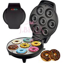 Máquina de Fazer Donuts e Rosquinhas Gourmet Confeitaria Em Casa Portatil Antiaderente 110v