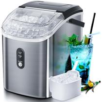 Máquina de fazer gelo Antarctic Star Nugget 34kg/24h com limpeza automática