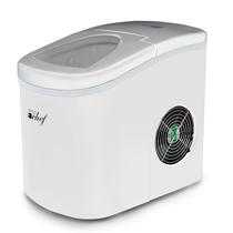 Máquina de fazer gelo elétrica portátil Deco Rapid 26 kg/dia - branca