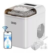 Maquina de Fazer Gelo em minutos com Aplicativo Inteligente 1.3L Maquina de Fazer Gelo em minutos com Aplicativo Inteligente 1.3L