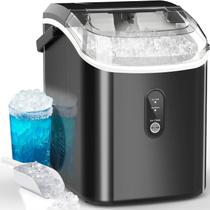 Máquina de fazer gelo Kndko Nugget Countertop 35 libras/24 horas com limpeza automática Máquina de fazer gelo Kndko Nugget Countertop 35 libras/24 horas com limpeza automática
