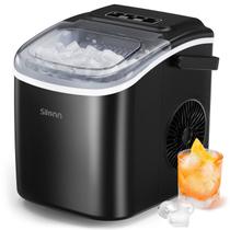 Máquina de fazer gelo Silonn Countertop 9 cubos 26 kg 24 horas com limpeza automática