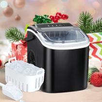Máquina de Fazer Gelo Simple Deluxe - 26 Libras/24 Horas - Preta Máquina de Fazer Gelo Simple Deluxe - 26 Libras/24 Horas - Preta