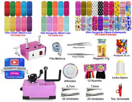 Maquina De Fazer Laço E Cortar Fita Pinça Bico De Pato - K15 Maquina De Fazer Laço E Cortar Fita Pinça Bico De Pato - K15