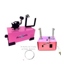 Máquina De Fazer Laços com Máquina de Fita Fuxico mais 10 Refis Máquina De Fazer Laços com Máquina de Fita Fuxico mais 10 Refis