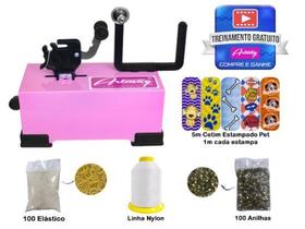 Máquina De Fazer Laços Linha Anilha Elástico Fitas Pet - K21 Máquina De Fazer Laços Linha Anilha Elástico Fitas Pet - K21