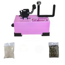 Máquina De Fazer Laços Pet Rosa Anilha Elastico Artmaq Máquina De Fazer Laços Pet Rosa Anilha Elastico Artmaq