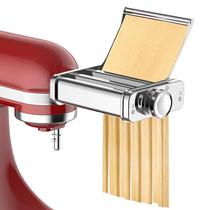 Máquina de fazer macarrão Cofun 3 em 1 em aço inoxidável para KitchenAid
