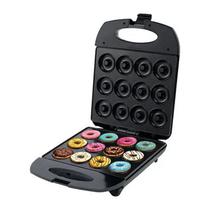 Maquina De Fazer Mini Donuts Rosquinhas 16 Furos 1200w Cor Preto
