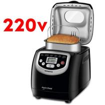 Máquina de Fazer Pão Mondial Panificadora Automática Master Bread 19 Programas Timer Pão Caseiro 1kg