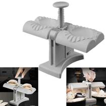 Maquina De Fazer Pastel Salgado Manual Pastelaria Cocçao Molde Massa 2 Em 1 Resistente Cozinha Culinaria Casa - Ralos e Toneiras