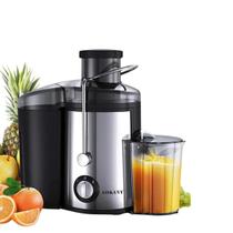 Maquina de Fazer Suco Extrator Inox Espremedor de Frutas 800w