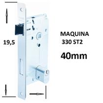 Maquina de Fechadura 330 st2 40mm Lafonte -Avulsa-Com cilindro 60mm