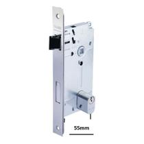 Maquina de fechadura externa Com cilindro St2 55 mm Lafonte 330-55 Avulsa