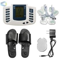 Máquina de fisioterapia ems 12 botões, aparelho de treinamento de estimulação muscular, massageador elétrico, alívio da Máquina de fisioterapia ems 12 botões, aparelho de treinamento de estimulação muscular, massageador elétrico, alívio da