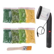 Máquina de flocagem HQHG Mini Static Grass com 8 Mini Aplicadores de Grass