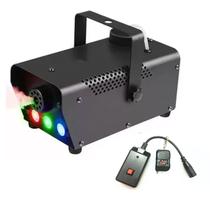 Maquina de Fumaça 1000W LED RGB Iluminaçao Festa Show Evento Casamento Formatura Celebraçao Efeito