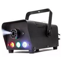 Maquina De Fumaça 1000w Luzes Rgb Led Iluminação Controle Remoto