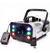 Maquina de Fumaça 1200W 6 LED DMX Controle Sem Fio 220V