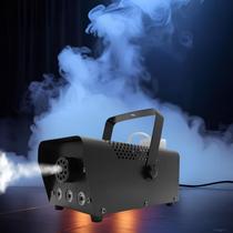 Máquina de Fumaça 600w Turbo 3 Leds RGB Controle Remoto Wireless 220v
