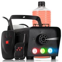 Maquina De Fumaça 700w Dmx Dj Controle Sem Fio Para Festa