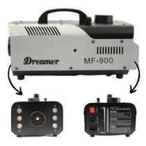 Maquina De Fumaça 900w Com Led Mf900l 110v Dreamer - Prateado