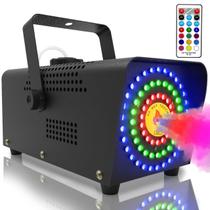 Máquina de fumaça, máquina de neblina, spray de 500 W 2000 ml com 72 luzes LED