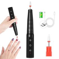 Máquina De Furar Unhas Portátil E Recarregável 35000RPM, Baixo Ruído, Lixadeira De Gel Acrílico,