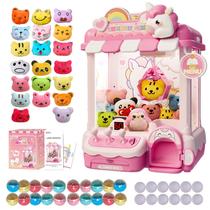 Máquina de garra unicórnio Joyfox com pelúcias e cápsulas