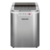 Máquina de gelo 127v 15kg por dia suggar prata suggar ice maker Máquina de gelo 127v 15kg por dia suggar prata suggar ice maker