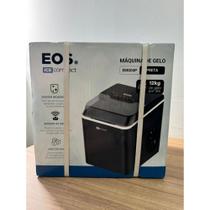 Máquina de gelo 12kg eos ice compact preta 220v