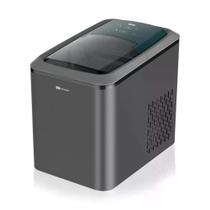 Máquina de Gelo 15kg EOS Ice Compact EMG02P Titanium 110V