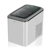 Máquina de Gelo 15kg EOS Ice Compact EMG02S Prata 220V Máquina de Gelo 15kg EOS Ice Compact EMG02S Prata 220V